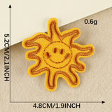 Sunflower Embroidered Patch
