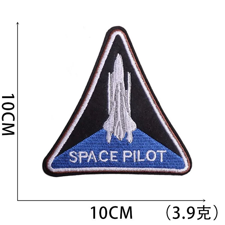 Astronaut Embroidered Patch