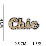 LOVE Letter Embroidered Patch