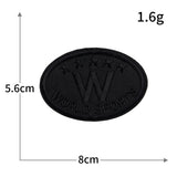 Letter Badge Embroidered Patch