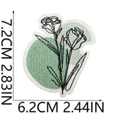 Plant Book Embroidered Patch