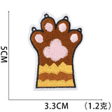 Cat Paw Embroidered Patch