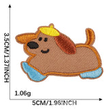 Self-Adhesive Dachshund Embroidered Patch