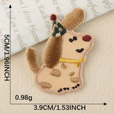 Self-Adhesive Dog Embroidered Patch