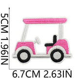 Golf Embroidered Patch
