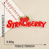 Strawberry Fruit Embroidered Patch