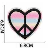 Pink Leopard Embroidered Patch