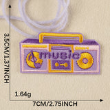Rainbow Speaker Embroidered Patch