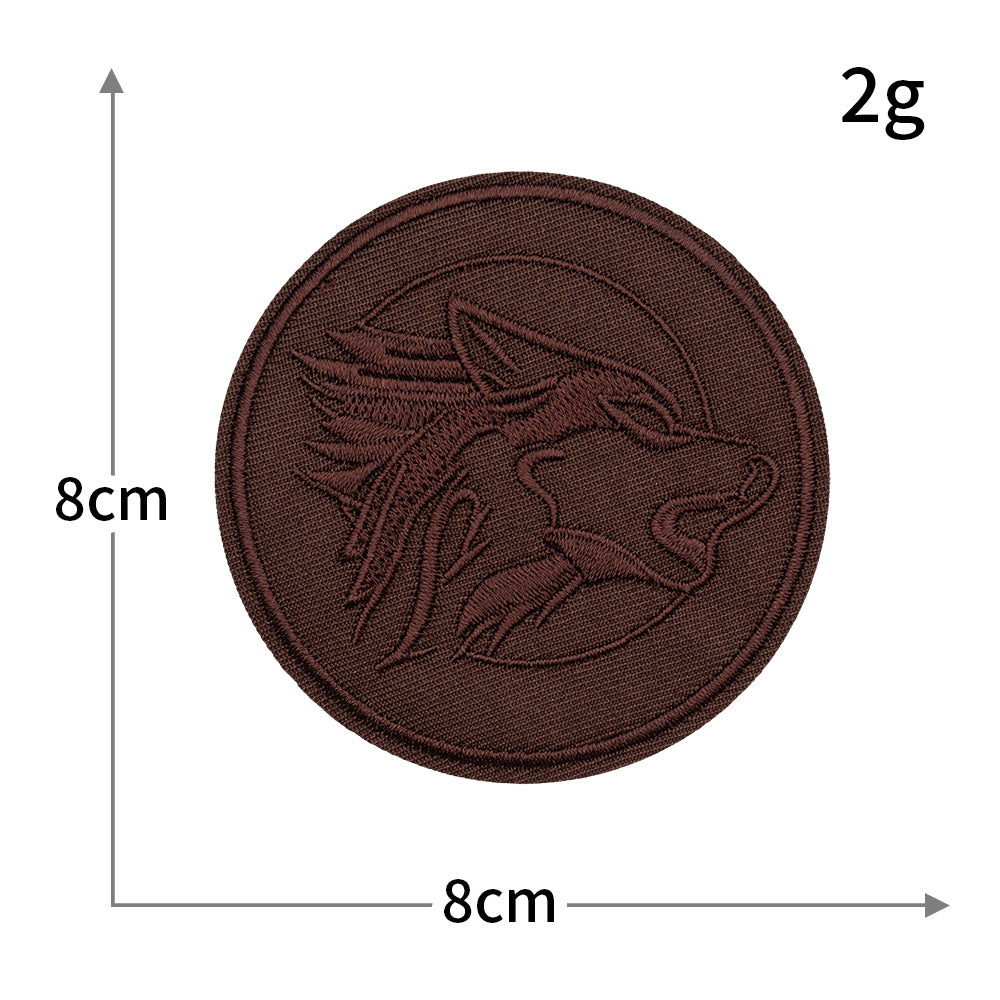 Round Animal Face Patch