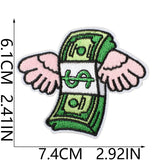 Vintage Dollar Bill Patch