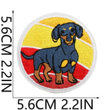Dachshund Embroidered Patch