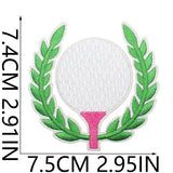Golf Embroidered Patch