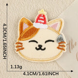 Self-Adhesive Cat Embroidered Patch