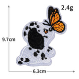 Dog Cat Squirrel Embroidered Patch