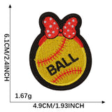 Basketball Embroidered Patch