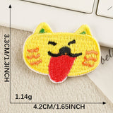 Self-Adhesive Kitten Embroidered Patch