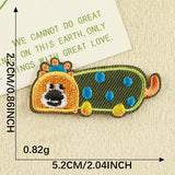 Self-Adhesive Animal Embroidered Patch