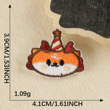 Self-Adhesive Red Panda Embroidered Patch