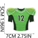 Football Embroidered Patch