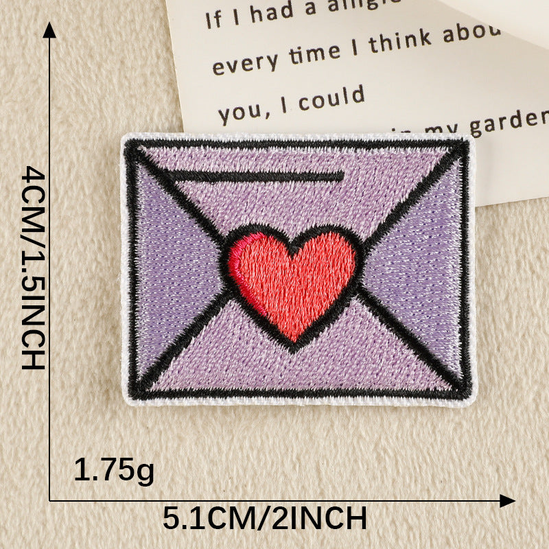 Valentine Embroidered Patch