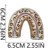Lipstick Leopard Heart Patch
