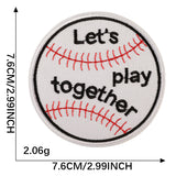 Basketball Embroidered Patch