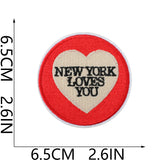 Star Lip Embroidered Patch