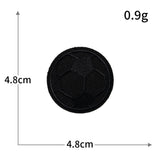 Self-Adhesive Black Letter Badge Patch