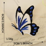 Self-Adhesive Butterfly Letter Embroidered Patch