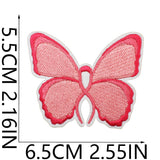 Pink Ribbon Embroidered Patch