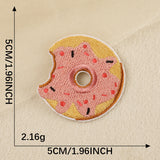 Self-Adhesive Food Embroidered Patch