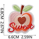 Tropical Fruit Embroidered Patch