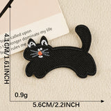 Self-Adhesive Cat Embroidered Patch