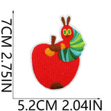 Caterpillar Embroidered Patch
