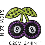 Western 8 Ball Embroidered Patch