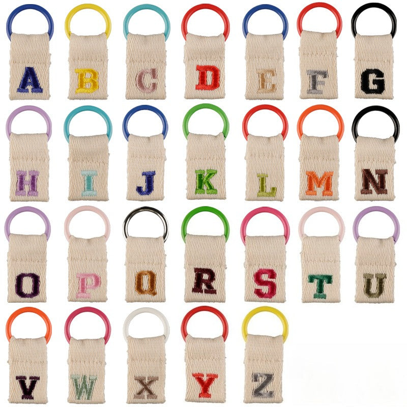 Custom Name Letter Keychain