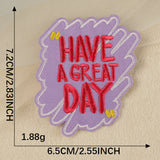 English Letter Embroidered Patch