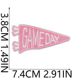 Game Day Embroidered Patch