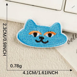 Self-Adhesive Kitten Embroidered Patch