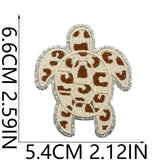 Lipstick Leopard Heart Patch