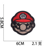 Mario Character Embroidered Patch