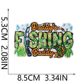 Vintage Fishing Embroidered Patch