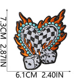 Western 8 Ball Embroidered Patch