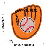 Basketball Embroidered Patch
