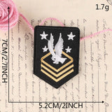 Heart Eye Crown Embroidered Patch