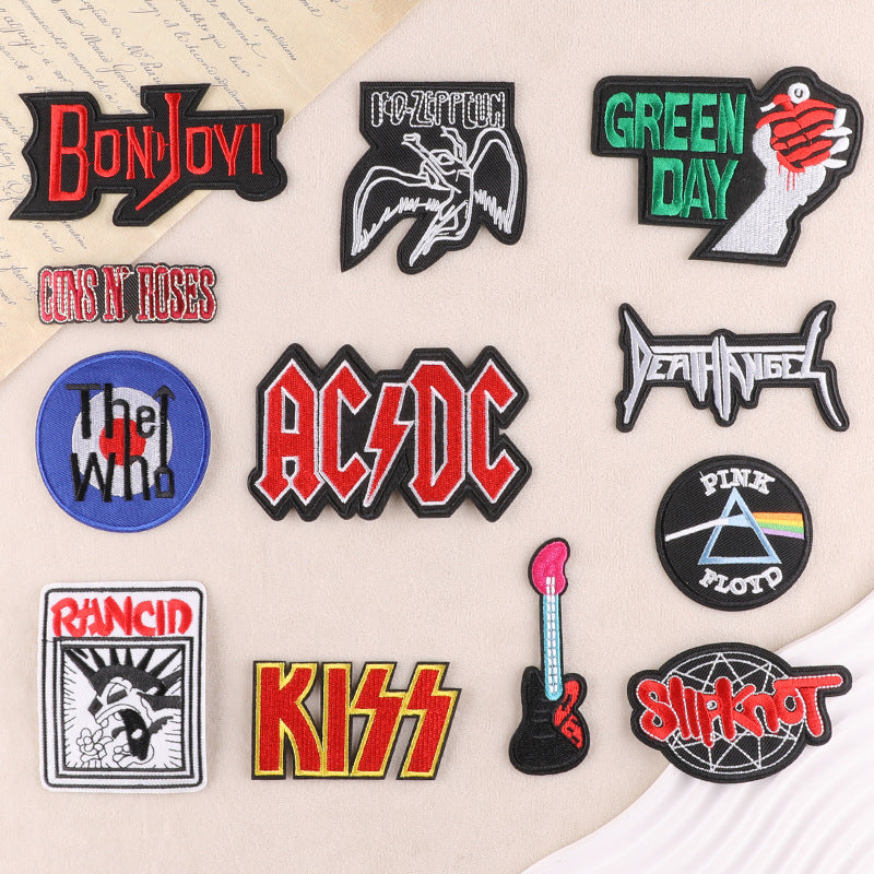 English Letter Embroidered Patch