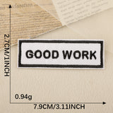 Round Warning Badge Patch