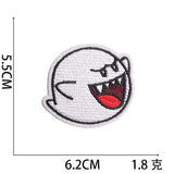 Mario Character Embroidered Patch