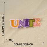 English Letter Embroidered Patch