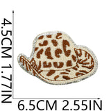 Lipstick Leopard Heart Patch